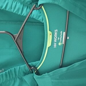 HH Works Teal Scrub Top
